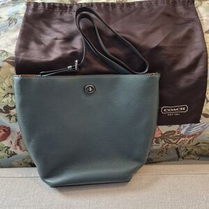 Coach Leather Duffle Shoulder Bag